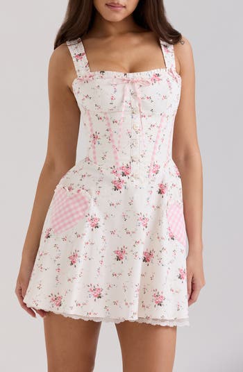 Sade Floral Print Minidress