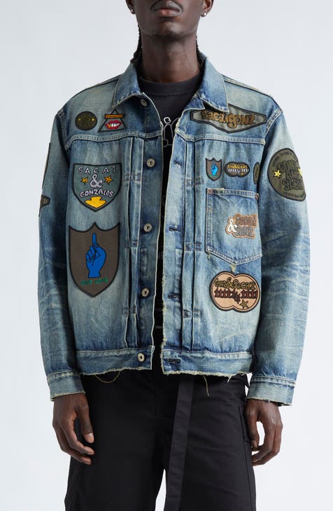 Nordstrom mens denim jacket best sale