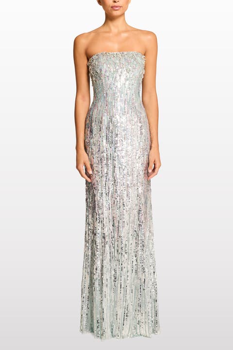 Honesty Sequin-Embellished Maxi Dress