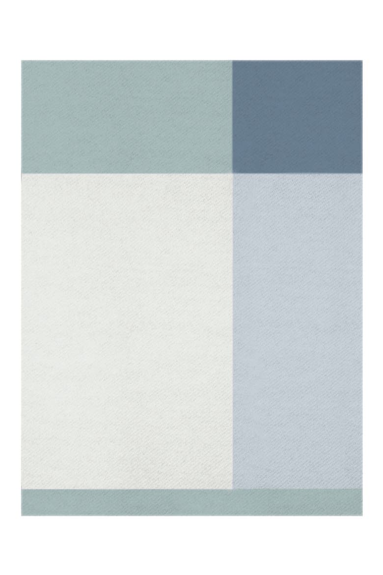 Knit Blanket, Main, color, BLUE