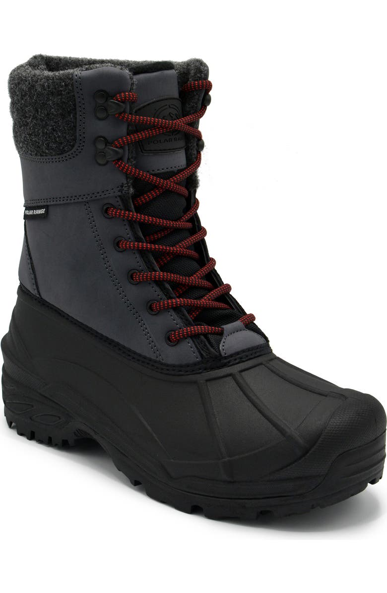 POLAR RANGE Tasco Snow Boot, Main, color, Grey