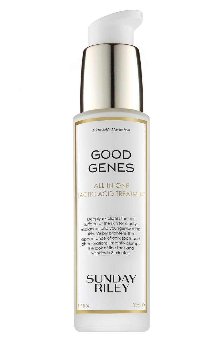 Sunday Riley Good Genes All-in-One Lactic Acid Exfoliating Face Treatment Serum, Main, color,