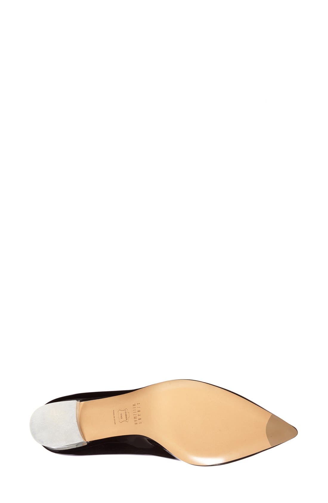 'First Class' Pump, Alternate, color, BLACK PATENT