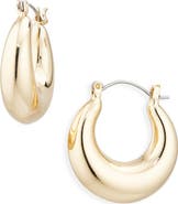 Cara Chunky Hoop Earrings