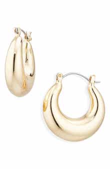 Cara Chunky Hoop Earrings