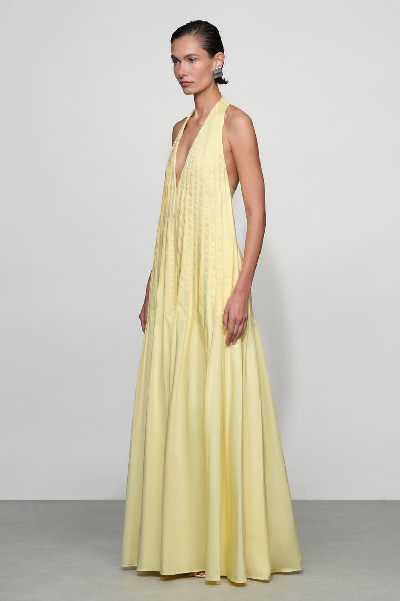 Blythe Maxi Dress, Alternate, color, Butter