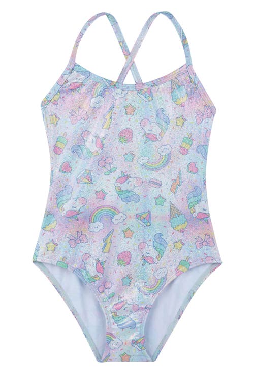 GOTTEX GOTTEX KIDS UNICORN SQUAD CRISS CROSS BACK ONE PIECE