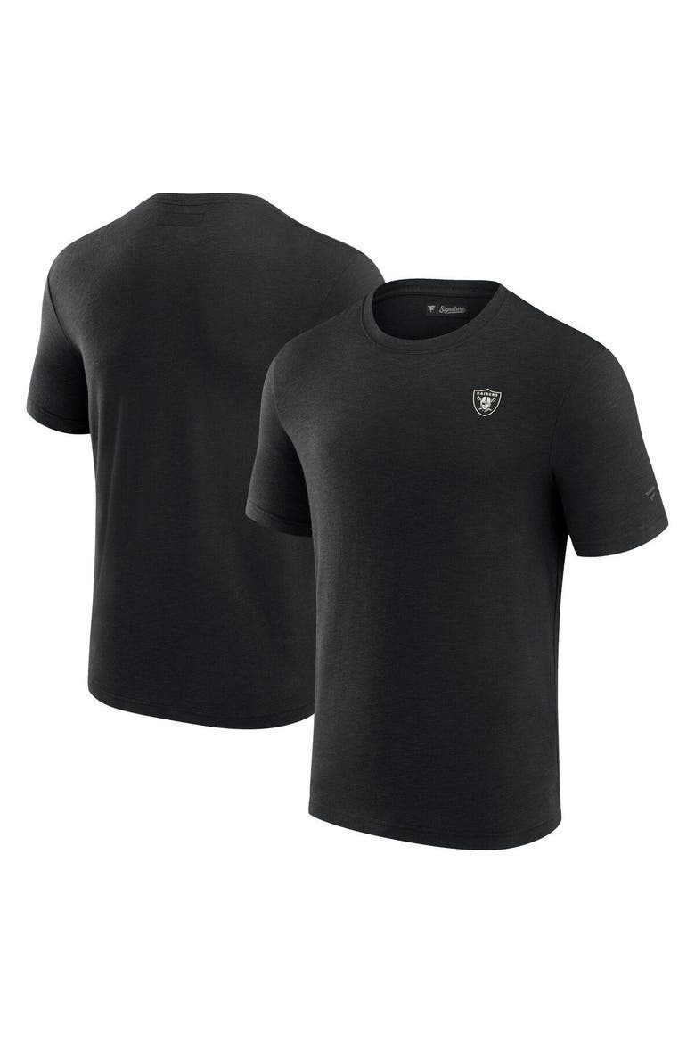 Men's Fanatics Signature Black Las Vegas Raiders Modal Short Sleeve T-Shirt, Main, color, Black