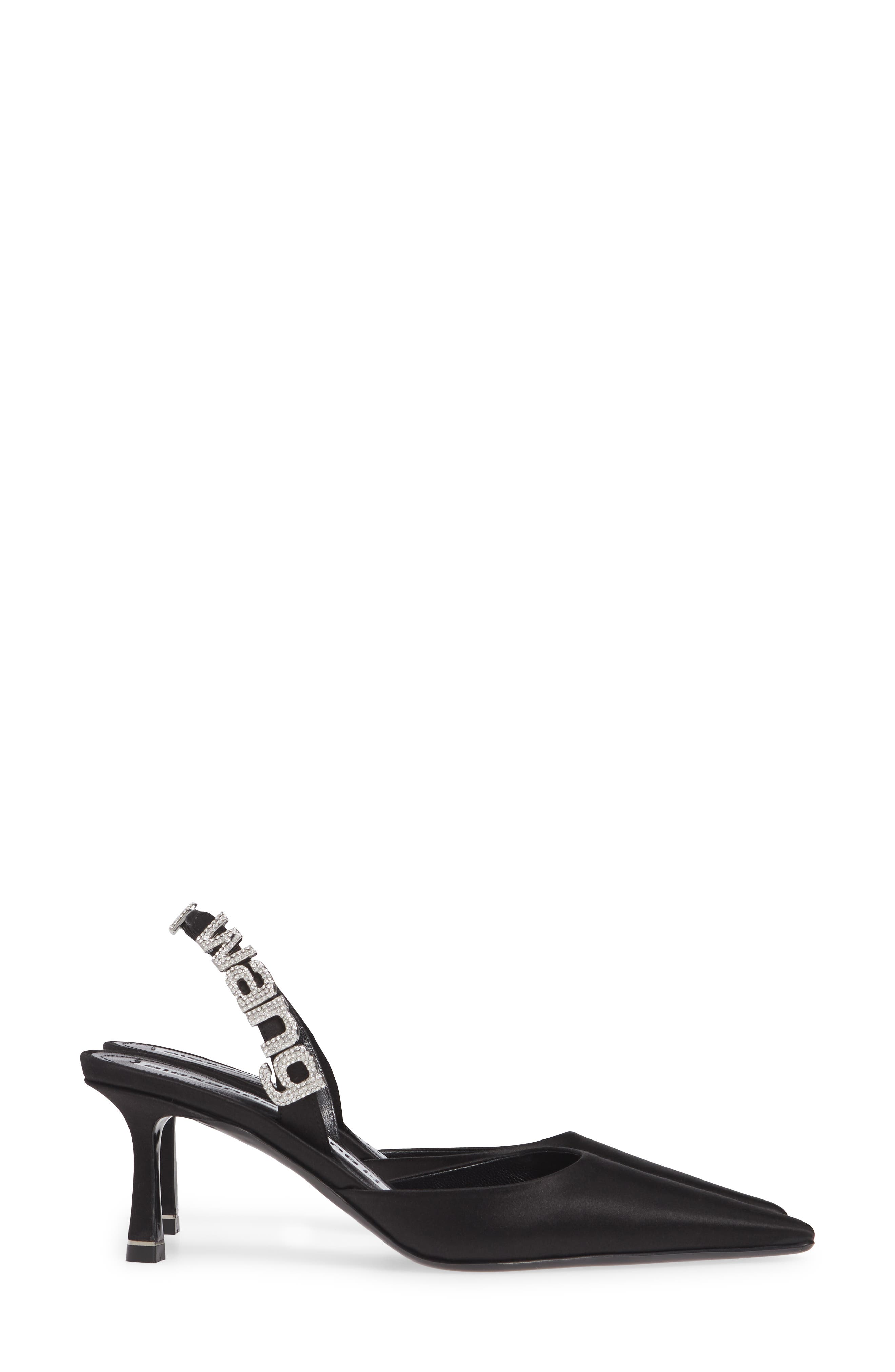 Alexander Wang Grace Jewel Slingback Pump, Alternate, color, 