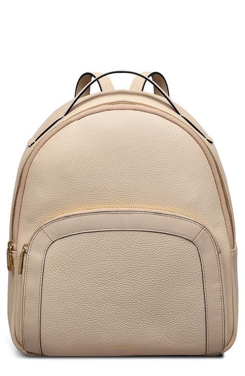 Merchant Hall Medium Leather Backpack