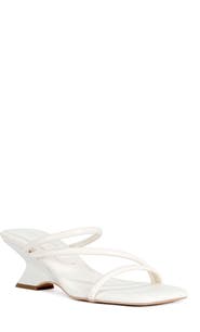 AZALEA WANG Genna Wedge Slide Sandal