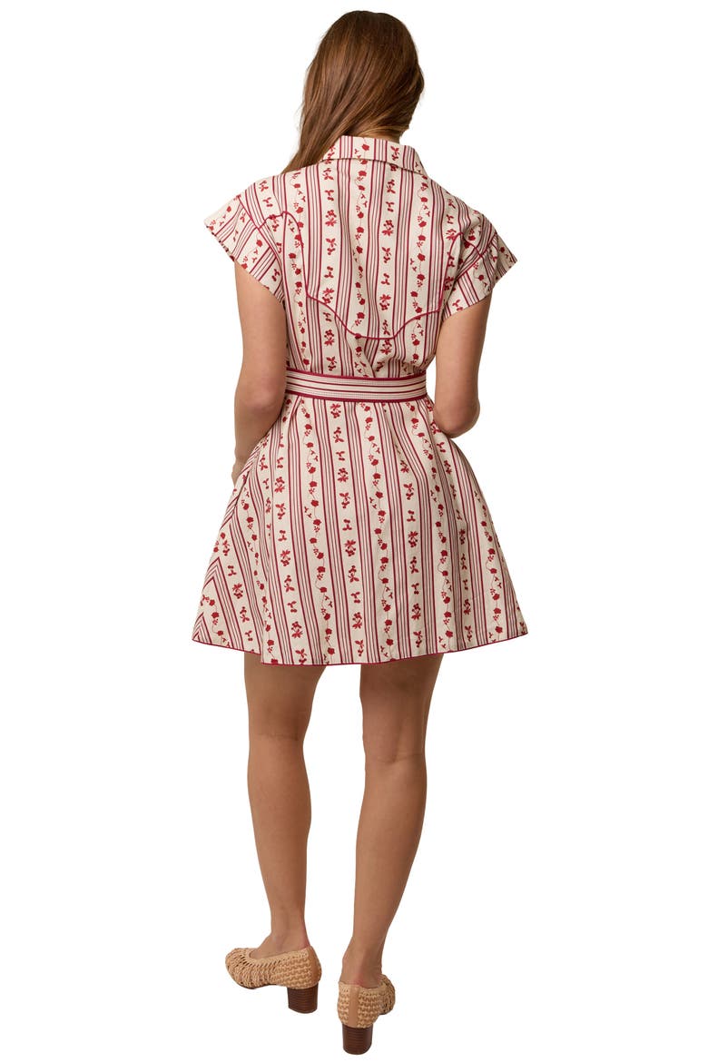 Manon Mini Dress, Alternate, color, Raye Fleur
