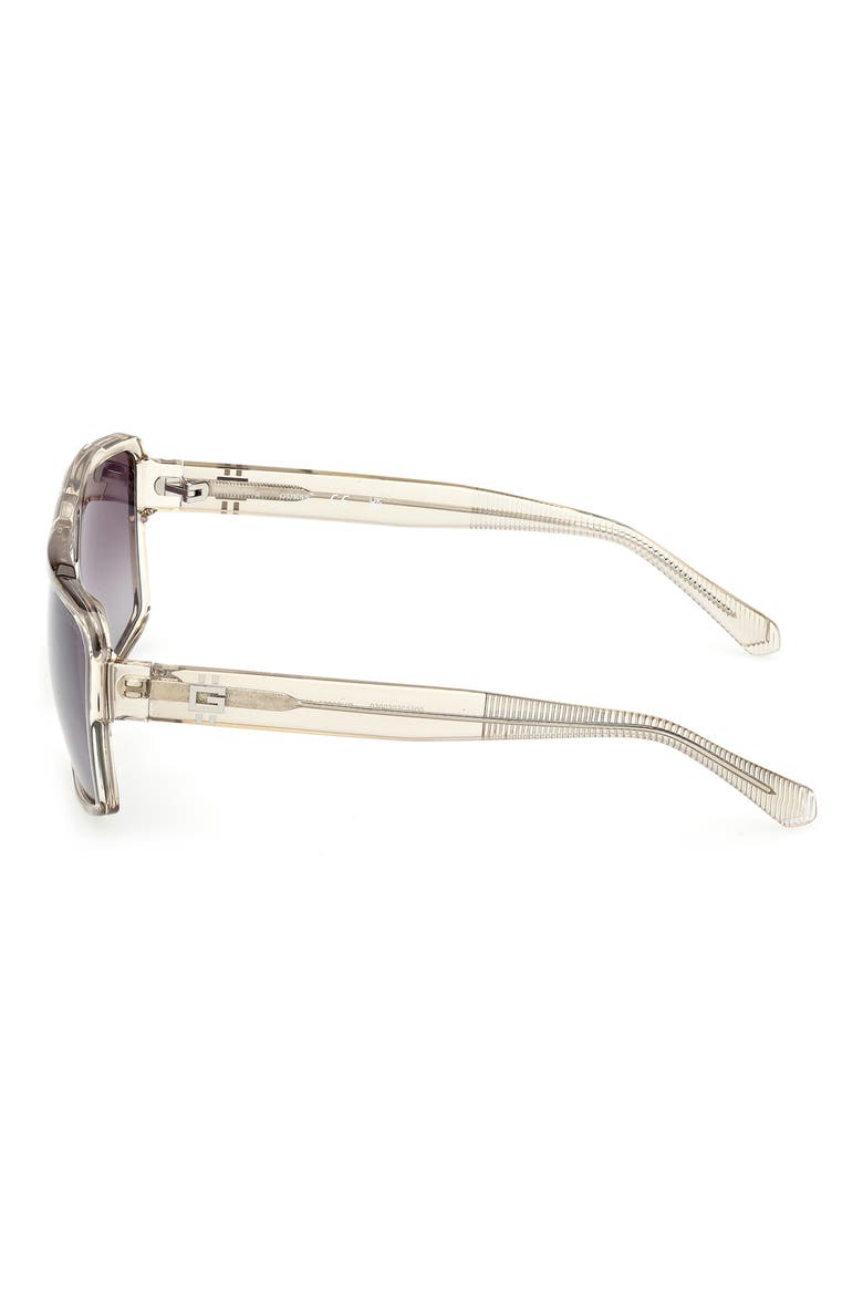 Navigator Sunglasses, Alternate, color, SHINY BEIGE / GRADIENT