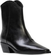 BLACK SUEDE STUDIO Reed Pointed Toe Western Boot