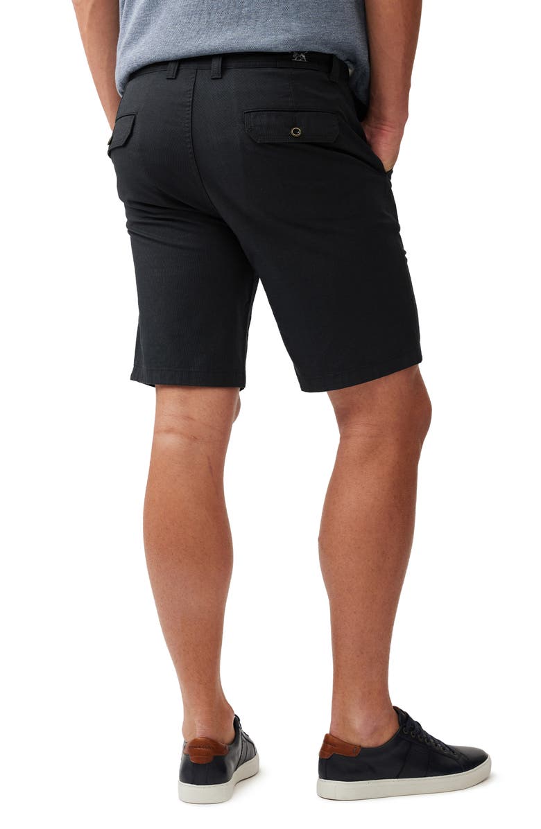 Rodd & Gunn Millwater Stretch Twill Shorts, Alternate, color, Coal