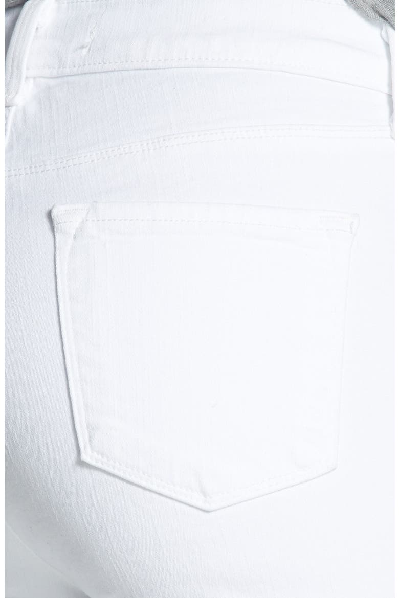 'Rail' High Rise Skinny Jeans, Alternate, color, BLANC