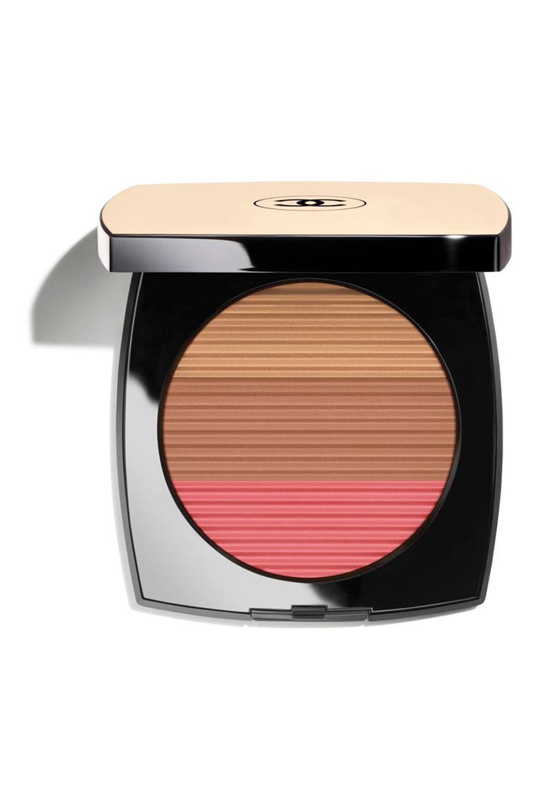 LES BEIGES Healthy Glow Sun-Kissed Powder, Main, color, T4 - MEDIUM ROSE GOLD