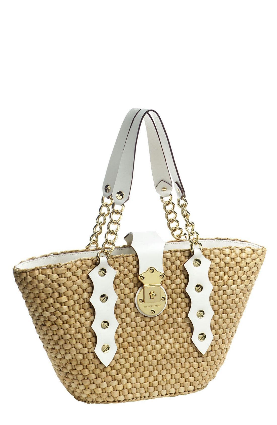 MICHAEL Michael Kors 'Santorini - Large' Shopper, Main, color, 