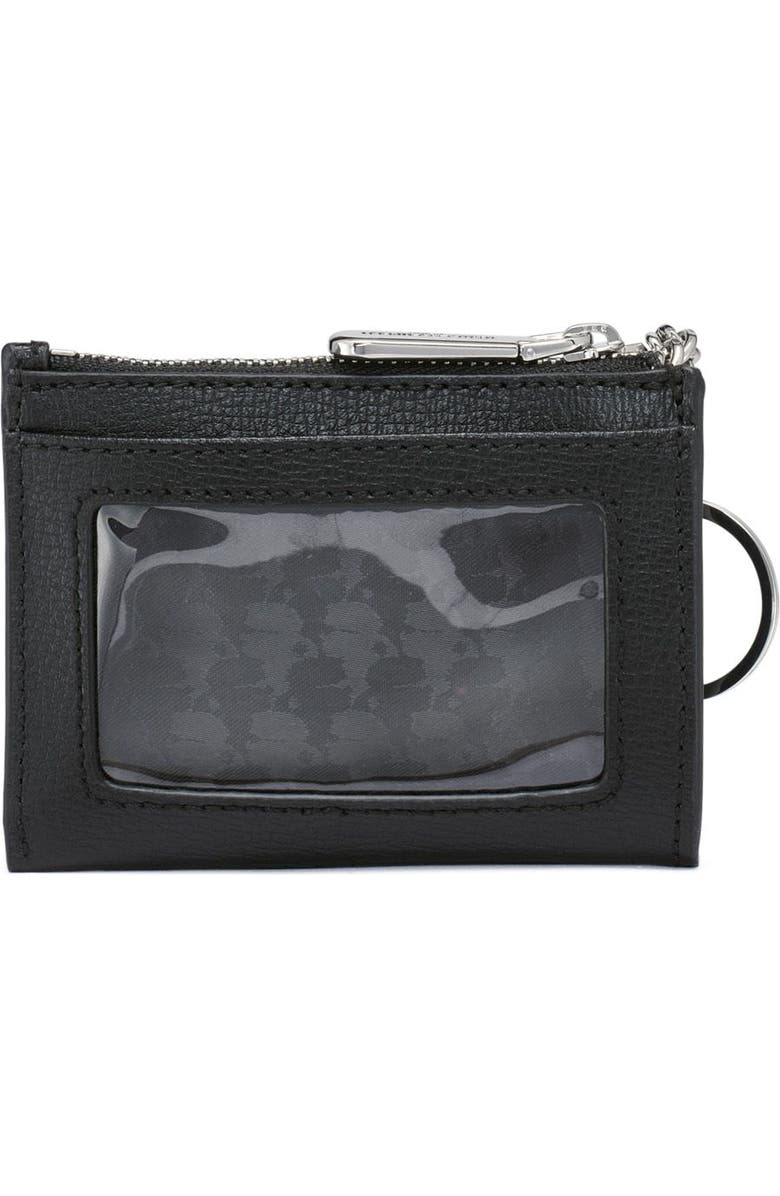 KARL LAGERFELD PARIS Care Case W/ Key Ring, Alternate, color, Black Combo