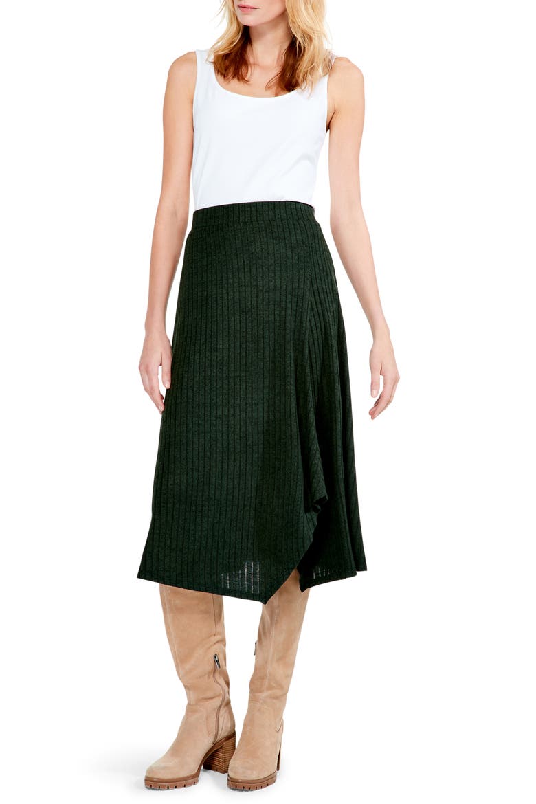 Rib Skirt, Main, color, WOODLAND