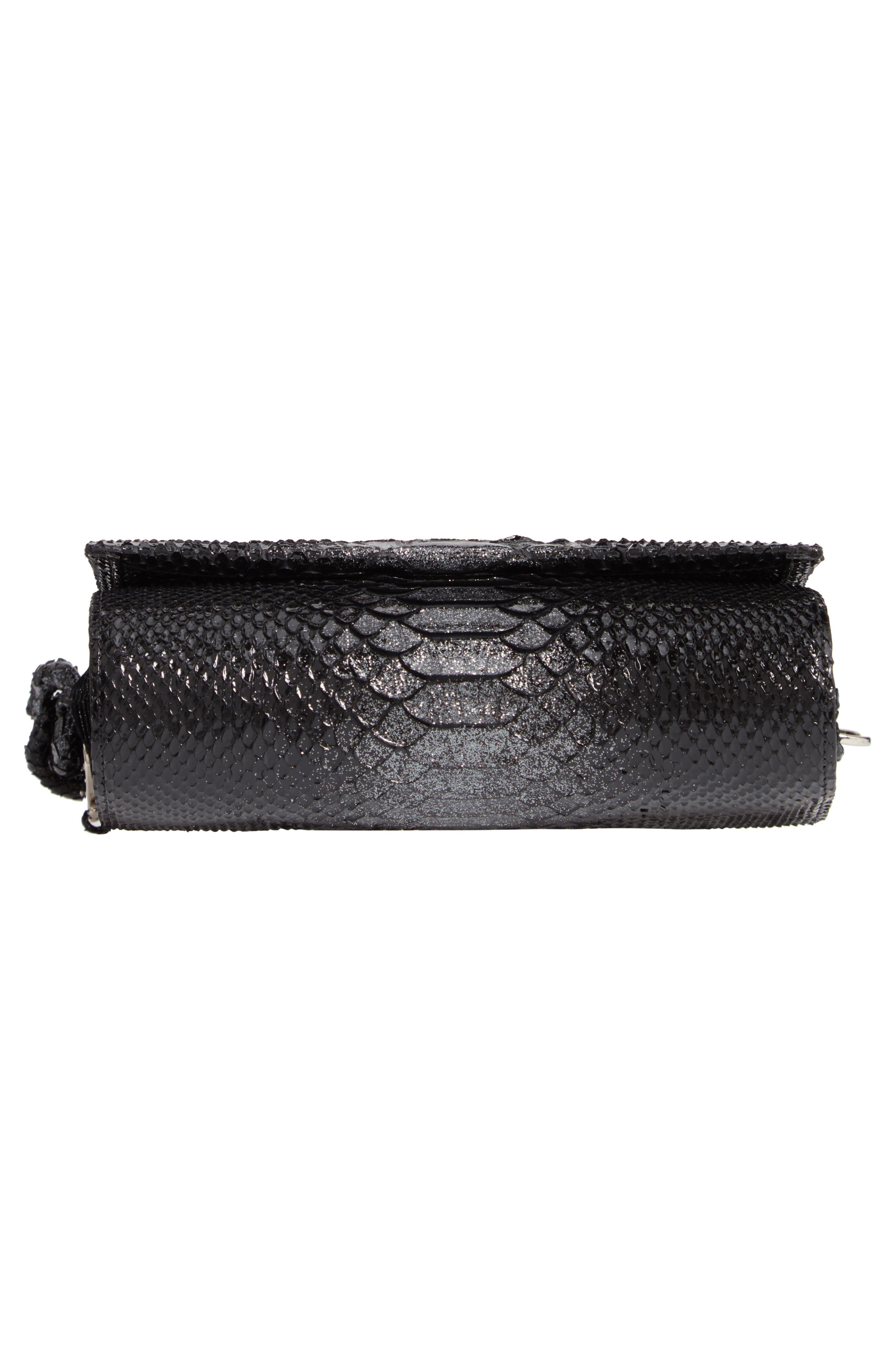 Nancy Gonzalez Small Carrie Genuine Crocodile Metallic Clutch, Alternate, color, 