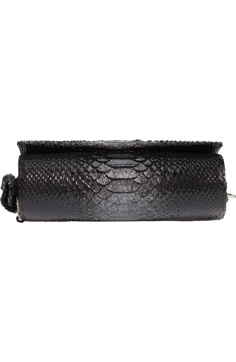 Nancy Gonzalez Small Carrie Genuine Crocodile Metallic Clutch, Alternate, color,