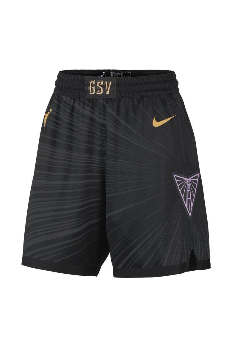 Women's Nike Black Golden State Valkyries 2026 On-Court Dri-FIT Victory Shorts - Rebel Edition, Alternate, color, Black