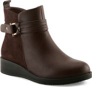 Flexus by Spring Step Calimera Faux Leather Bootie