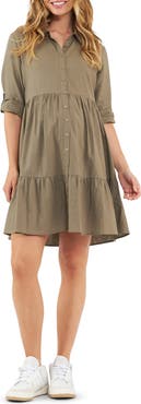 Ripe Maternity Adel Linen Dress