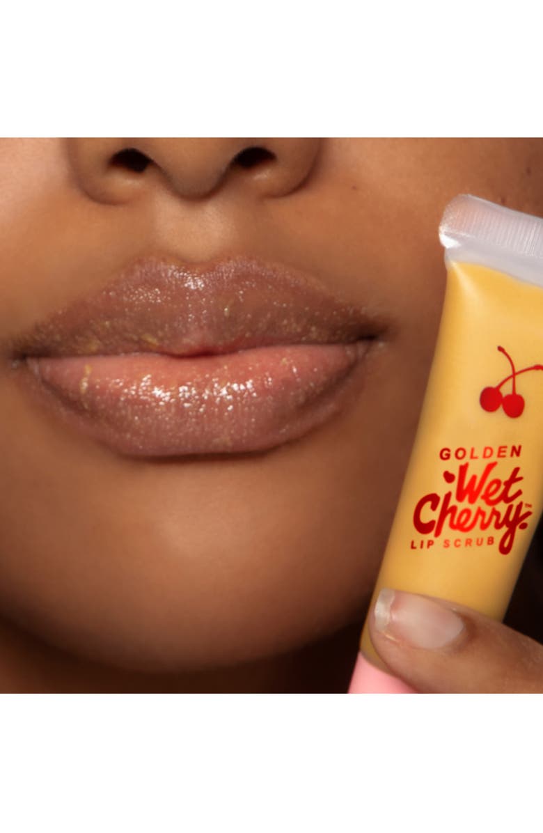 Lime Crime Golden Wet Cherry Lip Scrub, Alternate, color,