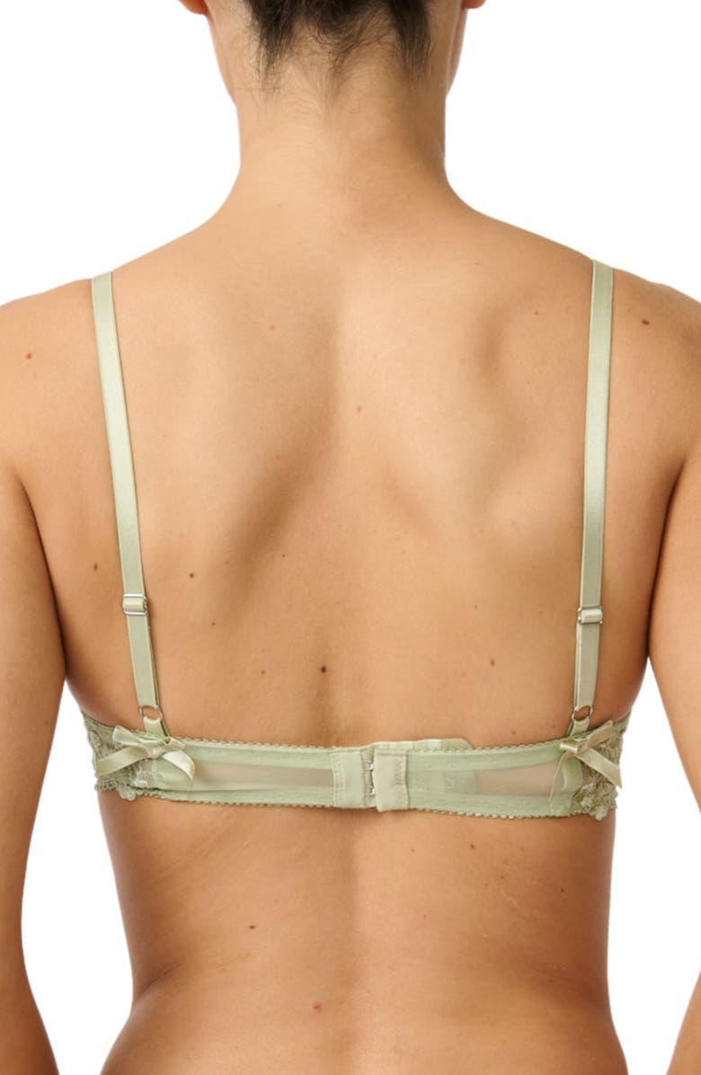 Kat The Label Sofia Underwire Bra, Alternate, color, Pistachio