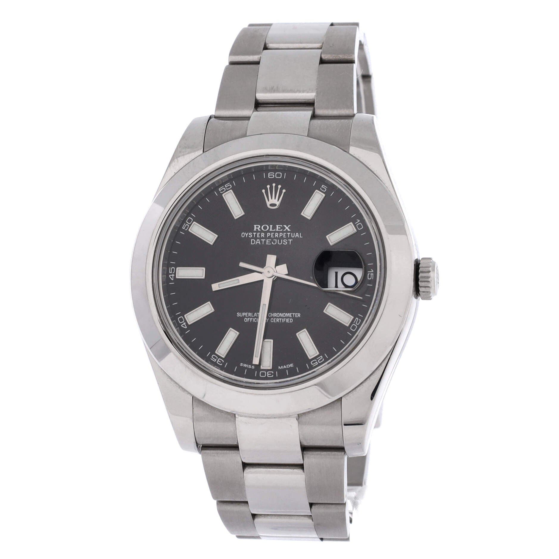 Oyster Perpetual Datejust II Automatic Watch Stainless Steel 41, Alternate, color, Metallic Silver