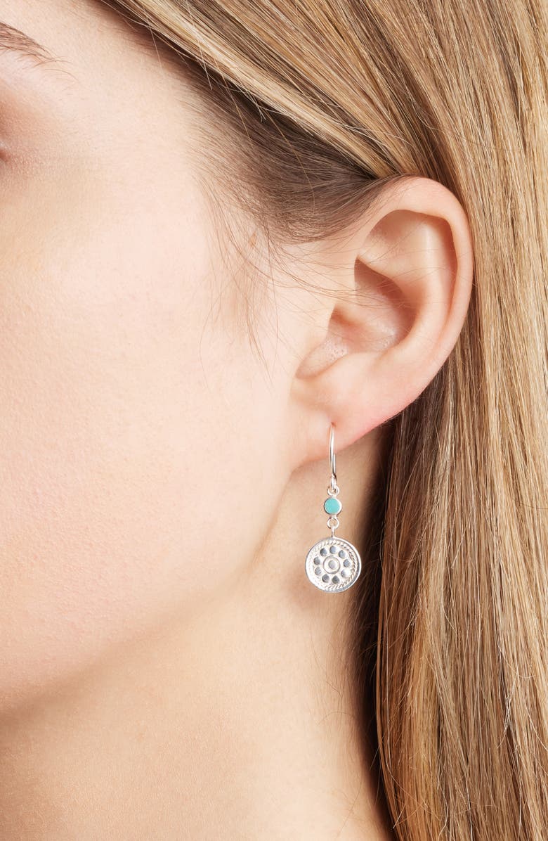 Anna Beck Turquoise Drop Earrings, Alternate, color,