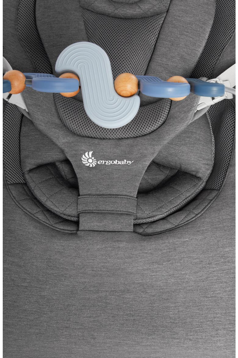 Evolve Bouncer Serene Swells Toy Bar, Alternate, color, LIGHT GREY