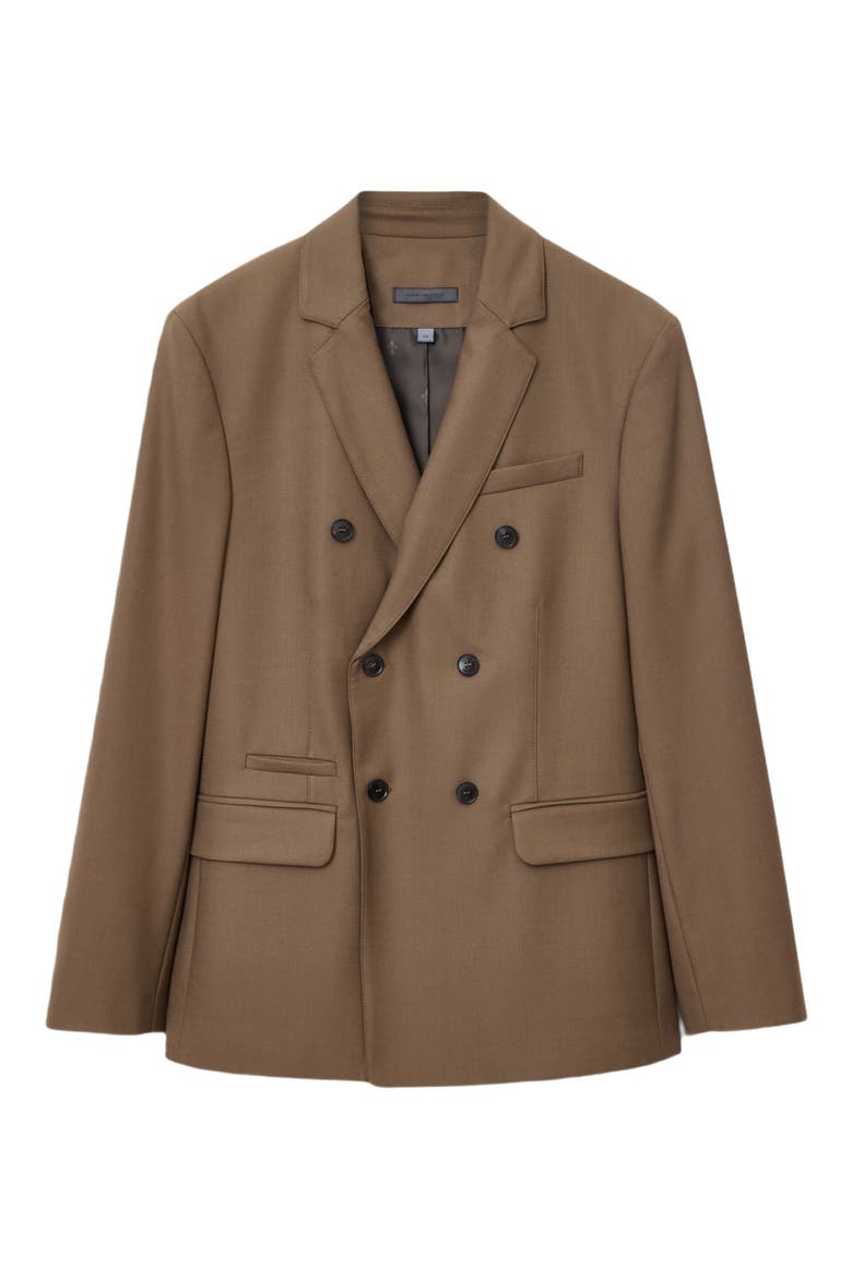 Devitt Double Breasted Blazer, Alternate, color, TWIG