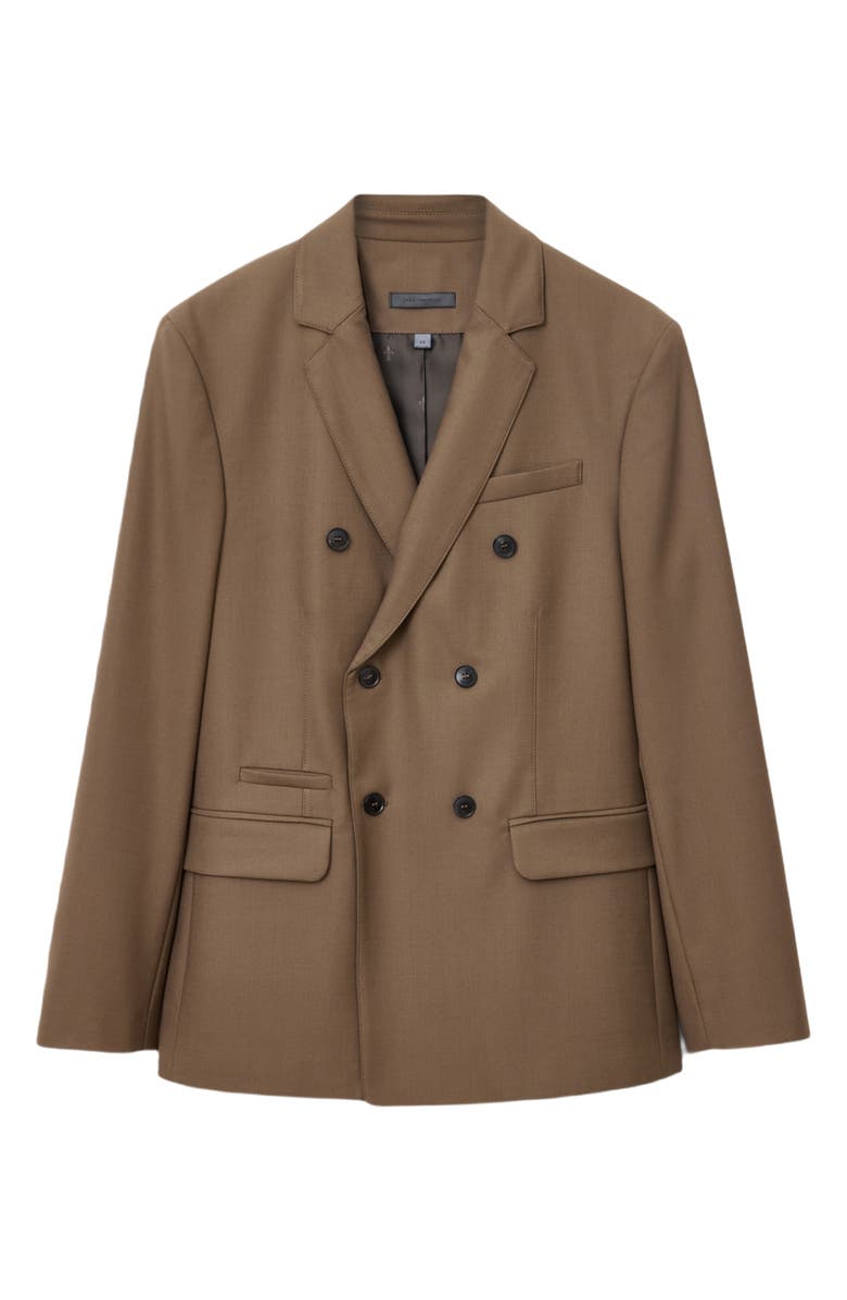 John Varvatos Devitt Double Breasted Blazer, Alternate, color, Twig