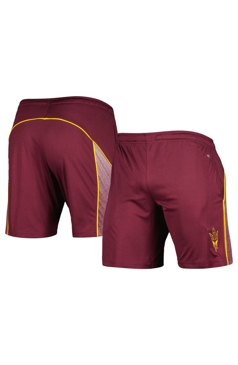 COLOSSEUM Men's Colosseum Maroon Arizona State Sun Devils Laws of Physics Shorts, Main, color, Maroon
