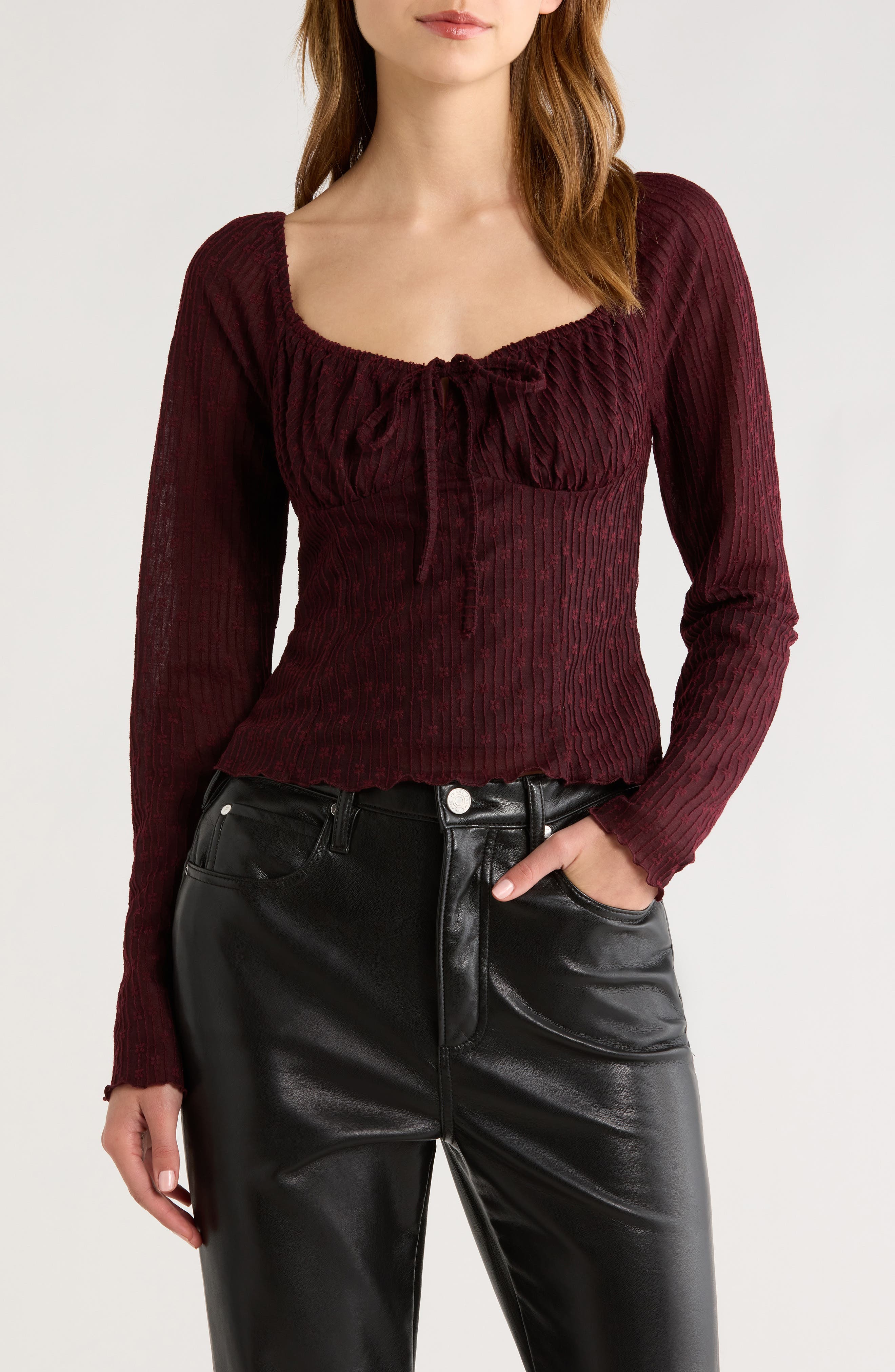 All in Favor Lace Top