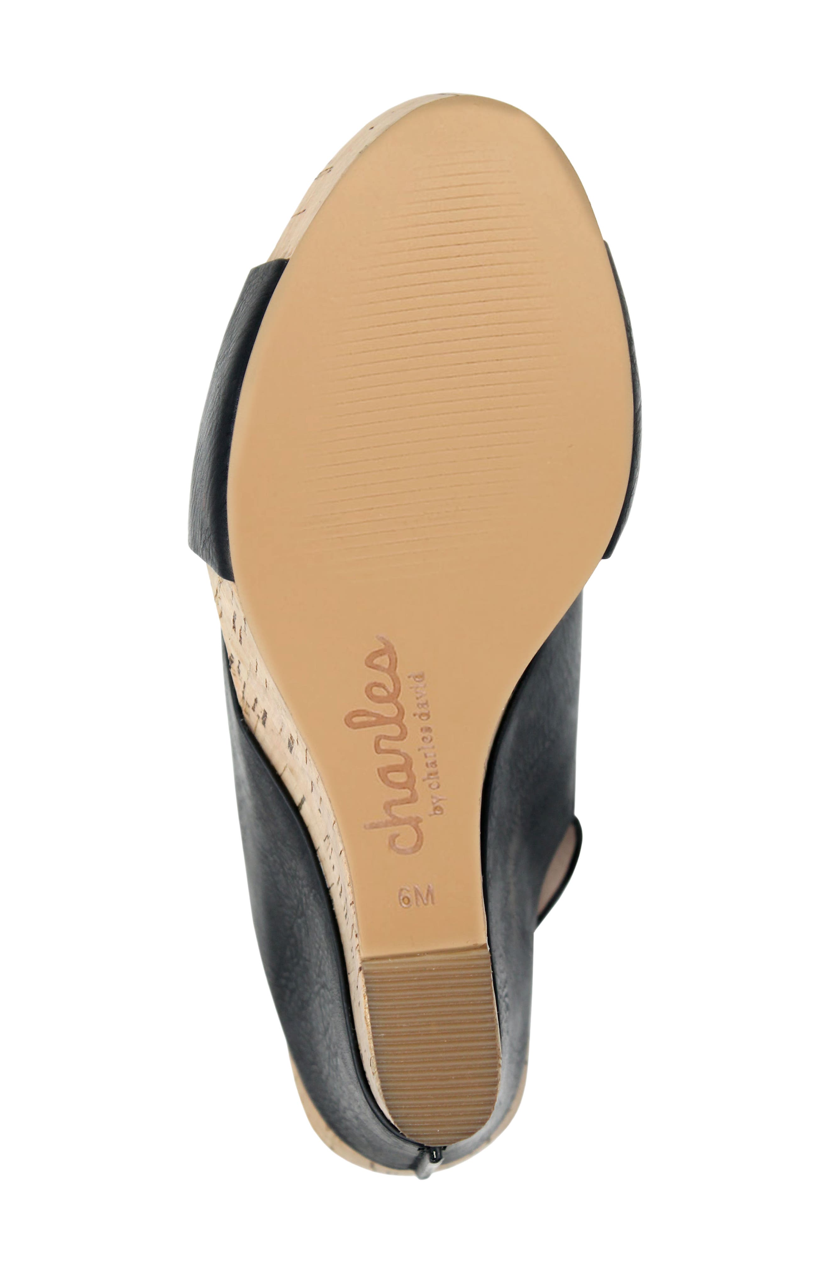 Charles by Charles David Lagoon Wedge Sandal, Alternate, color, 