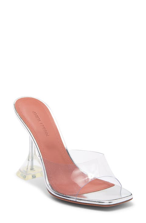 パンプス Amina Muaddi Medium Heel 13S362533BAR_BARBARA_LACE_MARY
