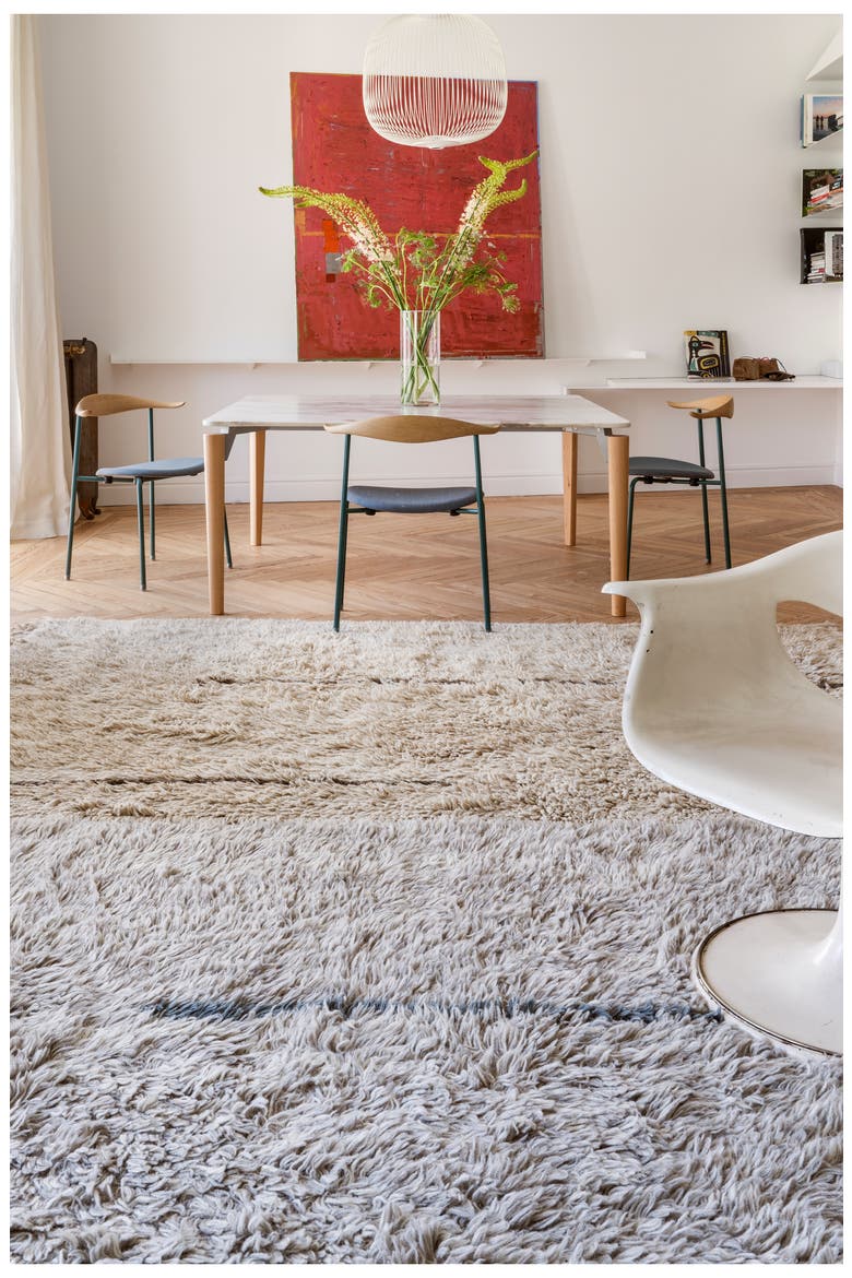 Wollable Autumn Breeze Washable Wool Rug, Alternate, color, BROWN TONES