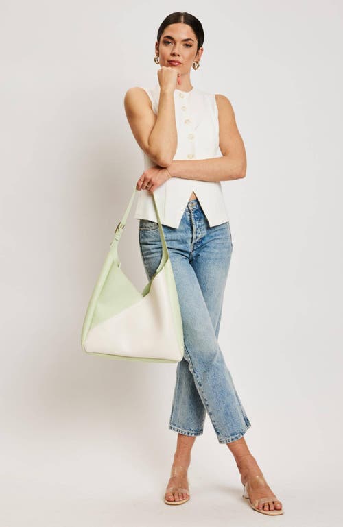 Moda Luxe Frankie Hobo In Ivory Pistachio