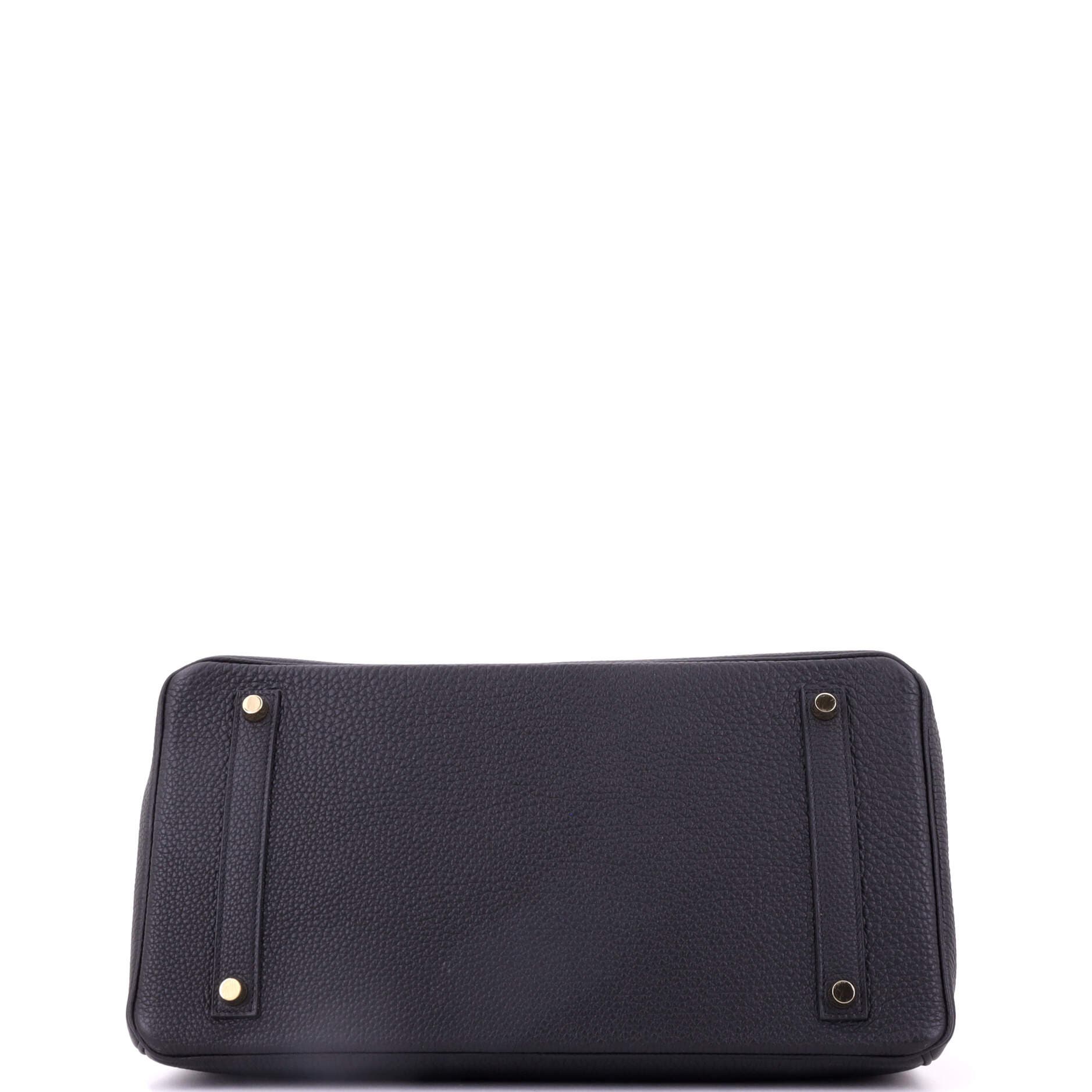 Birkin Handbag Black Togo With Gold Hardware 35, Alternate, color, Black