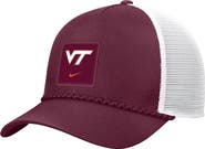 Nike Men's Nike Maroon Virginia Tech Hokies 2026 On-Field Rope Adjustable Trucker Hat