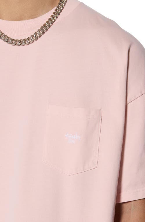KSUBI KSUBI STAMP EKCESS OVERSIZE EMBROIDERED COTTON RIB T-SHIRT