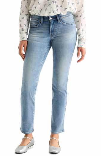Lucky Brand Sweet Mid Rise Straight Leg Jeans