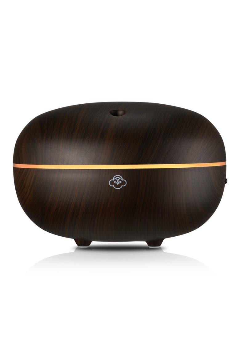 Ultrasonic Cool Mist Macaron Aromatherapy Diffuser, Main, color, MACARON DARK WOOD