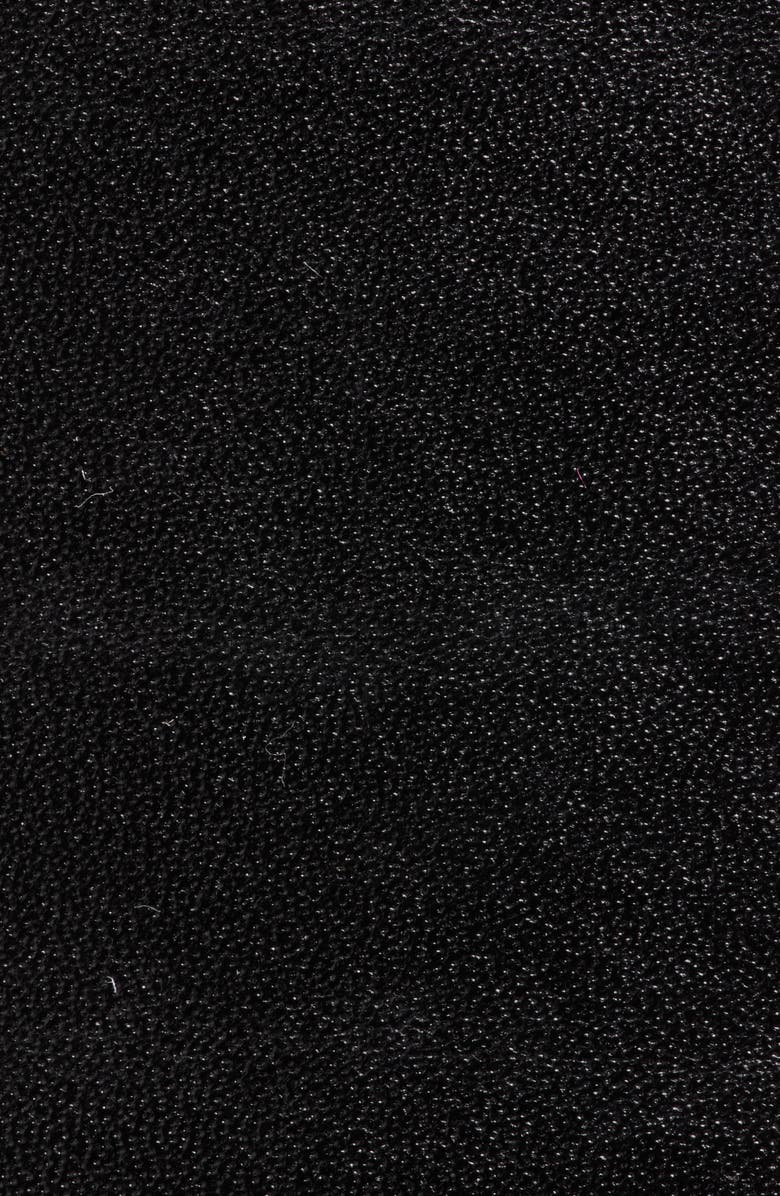 FRAME Twist Buckle Leather Belt, Alternate, color, Noir