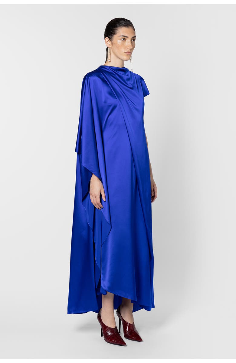 Roksanda Hiba Draped Midi Dress, Main, color, 