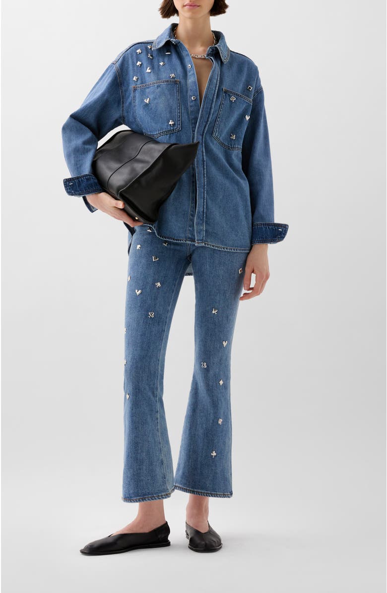 Scalpers Ankle Pocker Denim Pant, Alternate, color, Blue